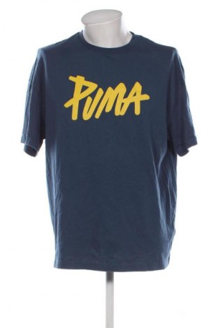Tricou de bărbați PUMA, Mărime L, Culoare Albastru, Preț 163,16 Lei
