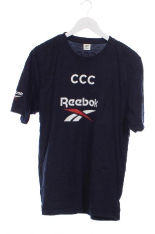 Męski T-shirt Reebok, Rozmiar XXS, Kolor Niebieski, Cena 62,02 zł