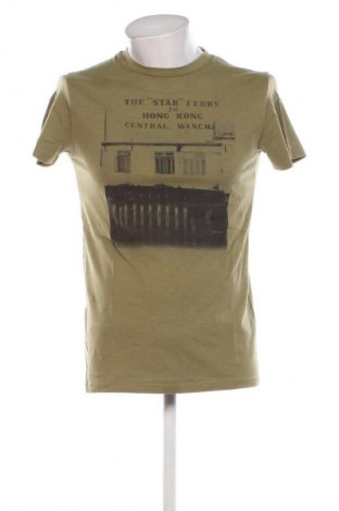Tricou de bărbați Stefanel, Mărime M, Culoare Verde, Preț 108,00 Lei