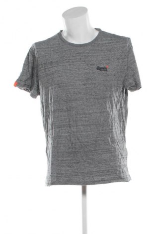 Ανδρικό t-shirt Superdry, Μέγεθος 3XL, Χρώμα Γκρί, Τιμή 11,99 €