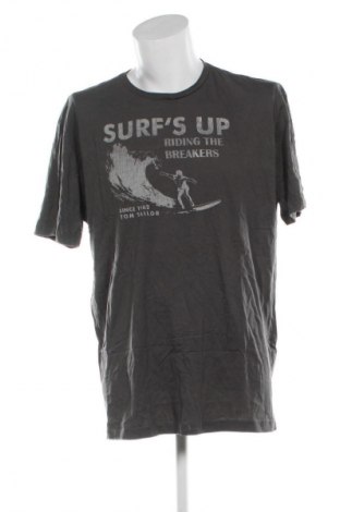 Ανδρικό t-shirt Tom Tailor, Μέγεθος 3XL, Χρώμα Γκρί, Τιμή 9,99 €