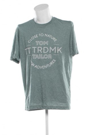 Męski T-shirt Tom Tailor, Rozmiar XXL, Kolor Zielony, Cena 49,99 zł