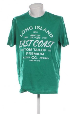 Tricou de bărbați Tom Tailor, Mărime XL, Culoare Verde, Preț 41,16 Lei