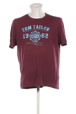 Herren T-Shirt Tom Tailor, Größe XXL, Farbe Rot, Preis 20,41 €