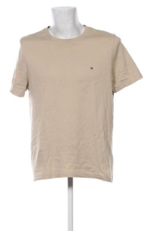 Мъжка тениска Tommy Hilfiger, Размер XL, Цвят Бежов, Цена 34,99 лв.