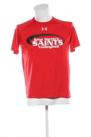 Męski T-shirt Under Armour, Rozmiar M, Kolor Czerwony, Cena 88,99 zł