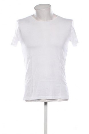Herren T-Shirt Zara, Größe M, Farbe Weiß, Preis 5,99 €