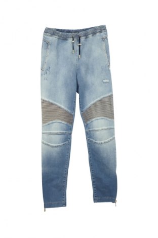 Мъжки дънки Balmain, Размер S, Цвят Син, Цена 2 524,99 лв.