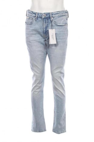 Męskie jeansy Calvin Klein Jeans, Rozmiar L, Kolor Niebieski, Cena 385,99 zł