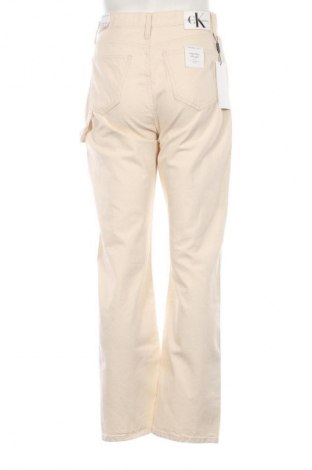 Blugi de bărbați Calvin Klein Jeans, Mărime S, Culoare Ecru, Preț 634,99 Lei
