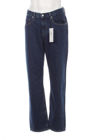 Мъжки дънки Calvin Klein Jeans, Размер L, Цвят Син, Цена 45,99 лв.