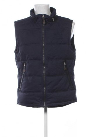 Herrenweste Tom Tailor, Größe XL, Farbe Blau, Preis € 47,99