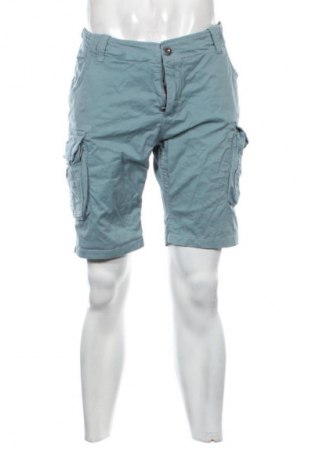 Мъжки къс панталон Alpha Industries, Размер L, Цвят Син, Цена 41,99 лв.