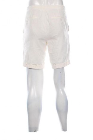 Pantaloni scurți de bărbați Zara, Mărime M, Culoare Alb, Preț 108,47 Lei