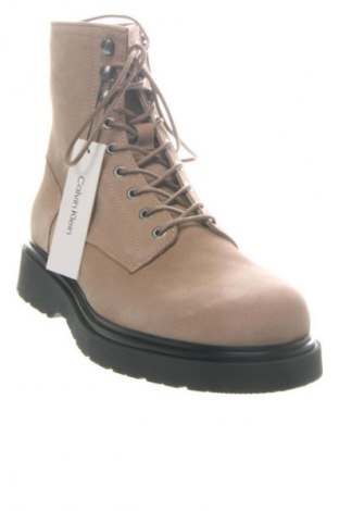 Мъжки обувки Calvin Klein, Размер 45, Цвят Бежов, Цена 239,99 лв.