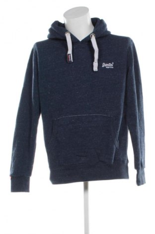 Herren Fleece Sweatshirt  Superdry, Größe XL, Farbe Blau, Preis 42,99 €