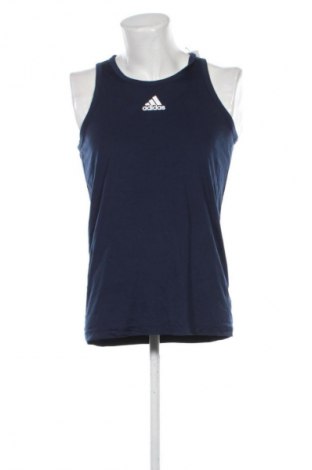 Мъжки потник Adidas, Размер L, Цвят Син, Цена 27,99 лв.