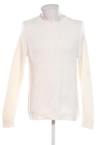 Мъжки пуловер Calvin Klein Jeans, Размер L, Цвят Екрю, Цена 114,99 лв.