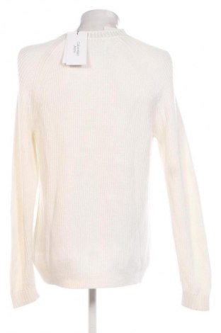 Мъжки пуловер Calvin Klein Jeans, Размер L, Цвят Екрю, Цена 114,99 лв.