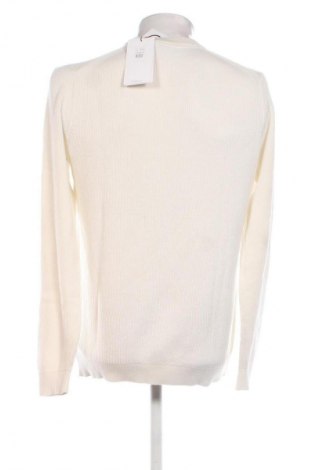 Herrenpullover Calvin Klein Jeans, Größe L, Farbe Ecru, Preis 97,99 €