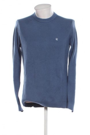 Herrenpullover Calvin Klein Jeans, Größe XL, Farbe Blau, Preis 34,99 €