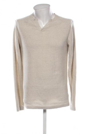 Herrenpullover Le Chateau, Größe S, Farbe Ecru, Preis 31,68 €