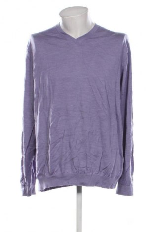 Мъжки пуловер Marks & Spencer, Размер 4XL, Цвят Лилав, Цена 22,99 лв.