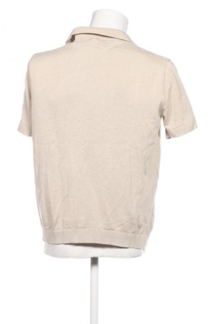 Herrenpullover Selected Homme, Größe L, Farbe Beige, Preis 23,99 €