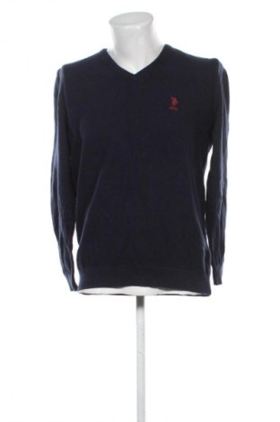 Мъжки пуловер U.S. Polo Assn., Размер XL, Цвят Син, Цена 47,99 лв.