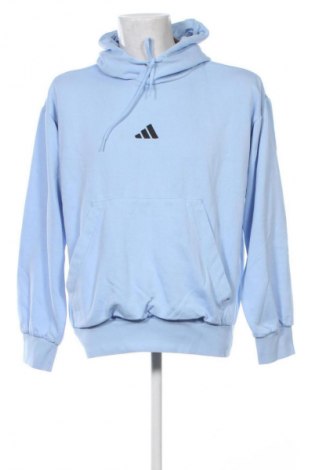 Herren Sweatshirt Adidas, Größe L, Farbe Blau, Preis € 38,99