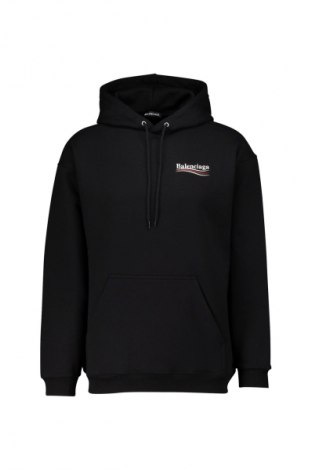 Мъжки суитшърт Balenciaga, Размер M, Цвят Черен, Цена 1 524,99 лв.