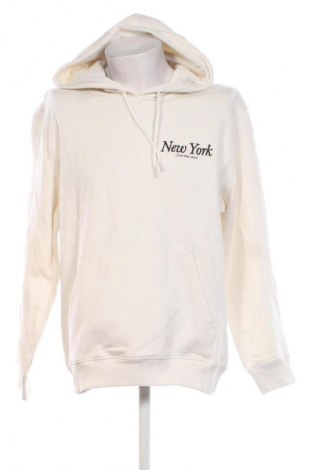 Hanorac de bărbați Calvin Klein Jeans, Mărime XL, Culoare Ecru, Preț 195,99 Lei