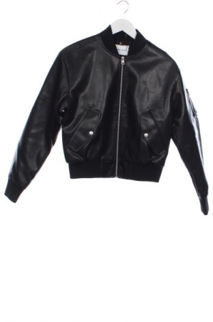 Geacă de piele pentru bărbati Calvin Klein Jeans, Mărime XS, Culoare Negru, Preț 1.099,99 Lei