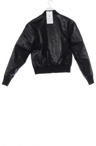 Geacă de piele pentru bărbati Calvin Klein Jeans, Mărime XS, Culoare Negru, Preț 1.099,99 Lei