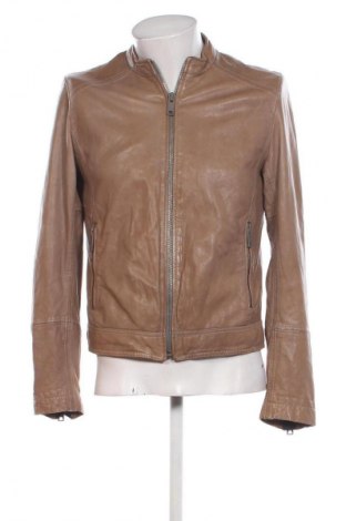 Herren Lederjacke DKNY Jeans, Größe M, Farbe Braun, Preis 165,72 €