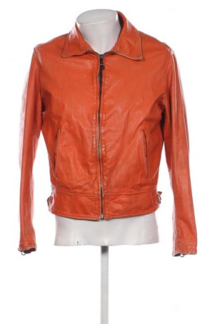 Herren Lederjacke Guess, Größe M, Farbe Orange, Preis € 126,00