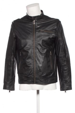 Herren Lederjacke Selected Homme, Größe L, Farbe Schwarz, Preis 119,99 €