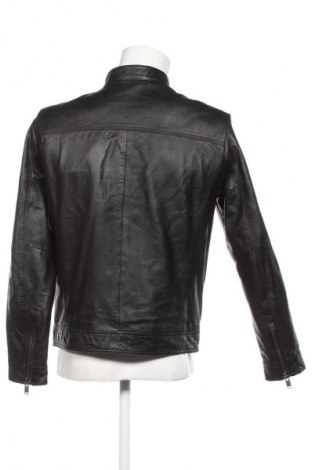 Herren Lederjacke Selected Homme, Größe L, Farbe Schwarz, Preis 119,99 €