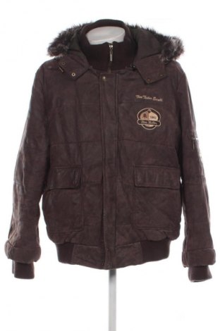 Herren Lederjacke Tom Tailor, Größe XXL, Farbe Braun, Preis € 99,99