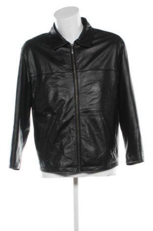 Geacă de piele pentru bărbati Unbranded, Mărime M, Culoare Negru, Preț 372,99 Lei