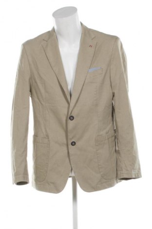 Herren Sakko Pierre Cardin, Größe L, Farbe Beige, Preis 71,99 €