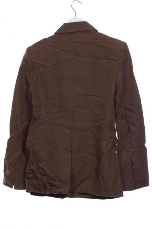 Мъжко сако Zara, Размер XS, Цвят Кафяв, Цена 55,99 лв.
