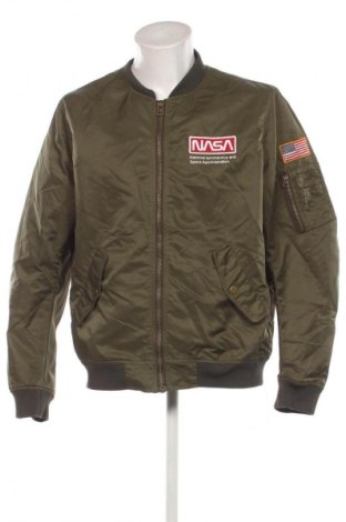 Pánska bunda  H&M L.O.G.G., Veľkosť L, Farba Zelená, Cena  27,95 €