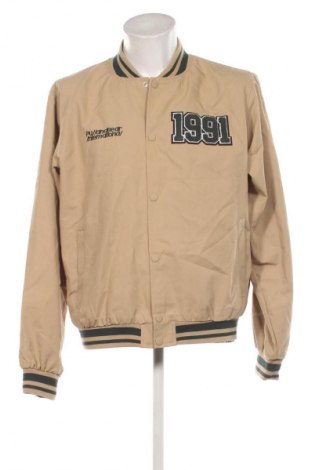 Geacă de bărbati Pull&Bear, Mărime XL, Culoare Bej, Preț 165,99 Lei
