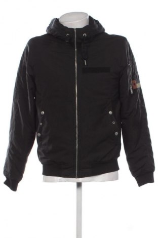 Herrenjacke Pull&Bear, Größe M, Farbe Schwarz, Preis 24,55 €