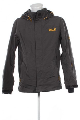 Мъжко яке за зимни спортове Jack Wolfskin, Размер M, Цвят Сив, Цена 132,99 лв.