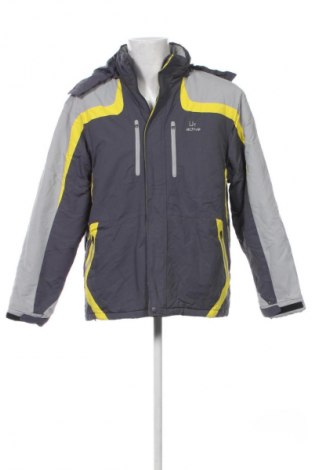 Męska kurtka do sportów zimowych Universal, Rozmiar XL, Kolor Szary, Cena 297,99 zł