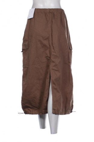 Sukně Bershka, Velikost L, Barva Hnědá, Cena  445,00 Kč
