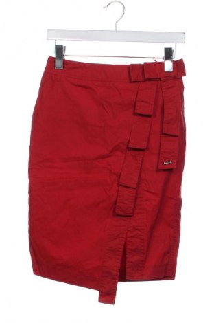 Fustă Kensol, Mărime XS, Culoare Roșu, Preț 107,89 Lei