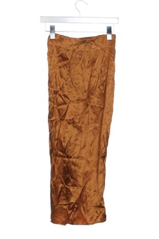 Sukňa Stradivarius, Veľkosť XXS, Farba Oranžová, Cena  7,95 €